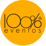logotipo da 100 eventos